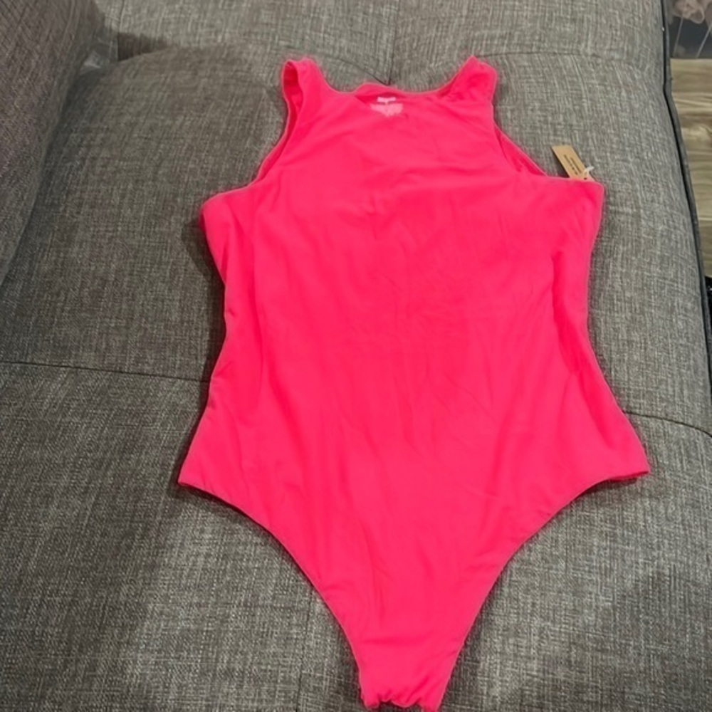 Skims Fits Everybody High Neck Bodysuit - Picture 1 of 5